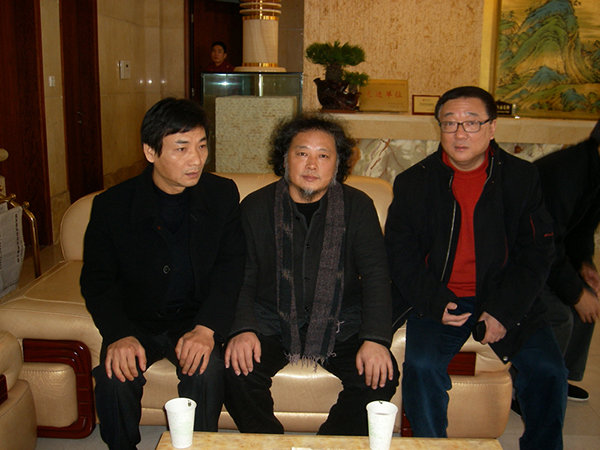 与王鹏陶艺二位大师讨教琴艺